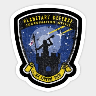 Planetary Defense Coordination Office Sticker